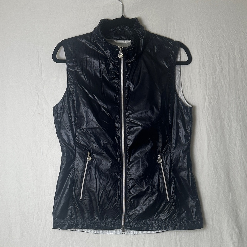 Elegant Dar Blue Quilted Vest
